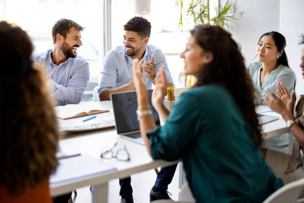 istock That's what you call a good meeting 1333357677