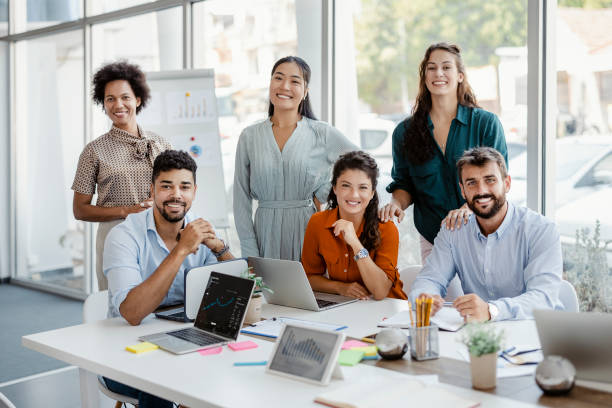 istock Group of Diverse Corporate Colleagues 1333357945