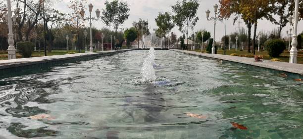 istock autumn fountain 1333359108