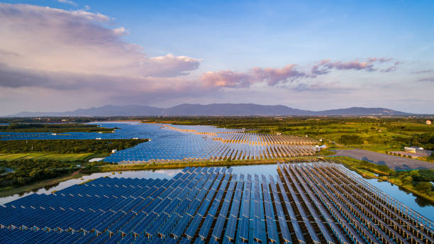 istock Outdoor photovoltaic power generation scene 1333367580