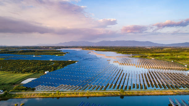 istock Outdoor photovoltaic power generation scene 1333367606