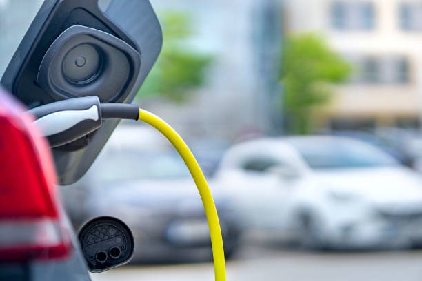 istock Electric Car Charging At Power Station 1333372954