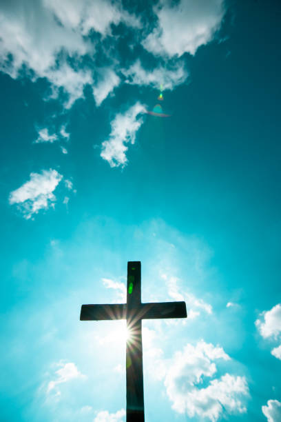 SONY DSCBlue Sky Background Wooden CrossBlue Sky Background Wooden Cross