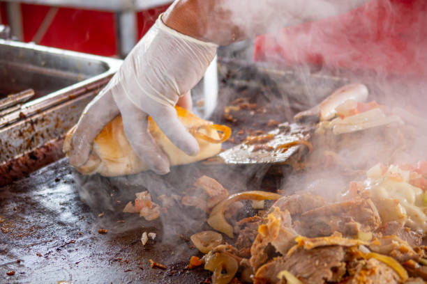 istock Pork shank sandwich - popular food 1333378084