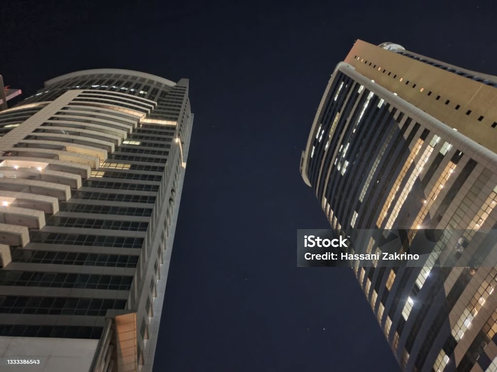 PSPF and TPA towers PSPF and TPA towers among tallest buildings in Dar es Salaam Tanzania Architecture Stock Photo