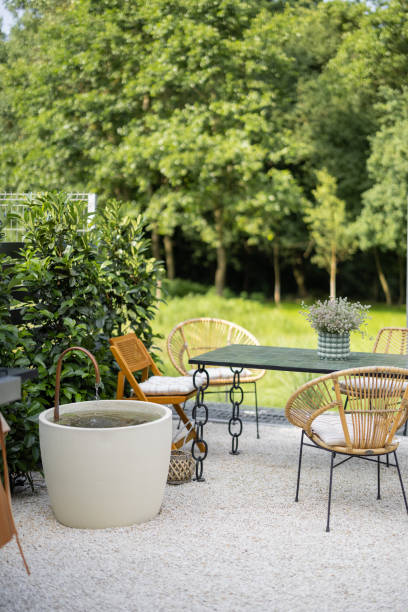 istock Beautiful garden in natural style 1333386959