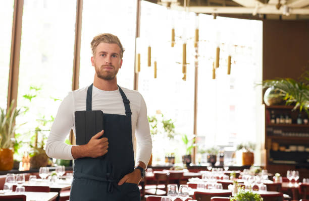 istock Portrait of restaurant owner 1333392800