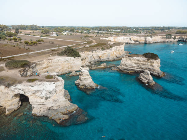 istock a great view on faraglioni di sant'andrea in puglia 1333394943