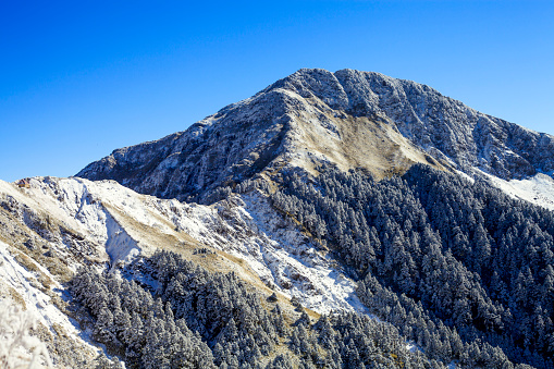 Mountain range in the Austrian tourist region Dachstein. High quality photo
