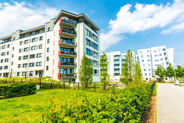istock Apartment houses 1333404487