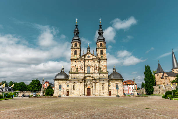 istock Cathedral square with cathedral in Fulda, Hessen 1333404663