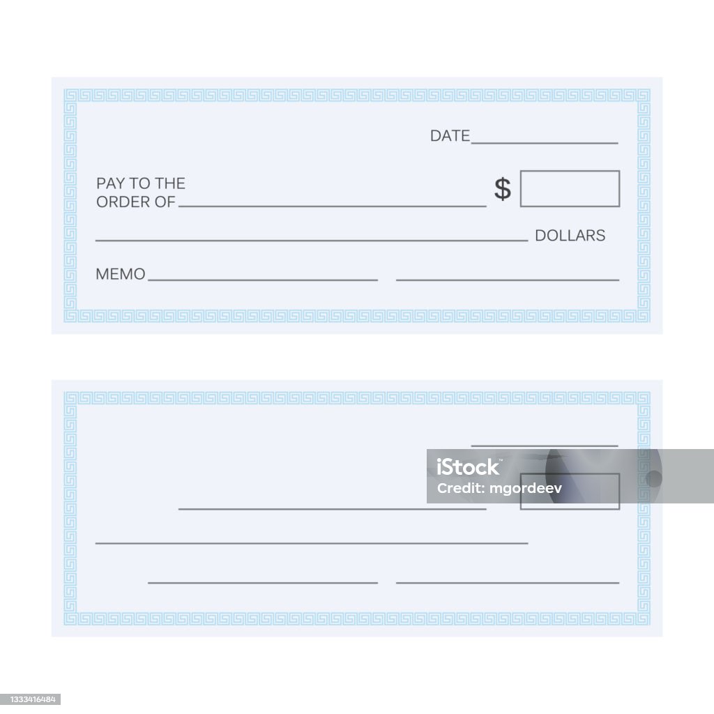 Sample Bank Check For Performance Blank Check Template Download