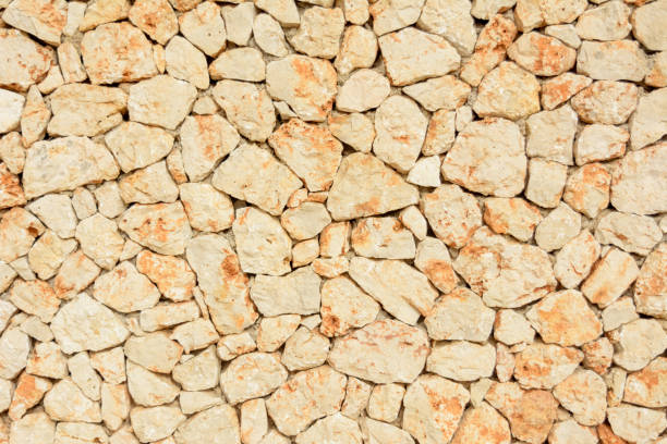 natural stone wall, sand color texture