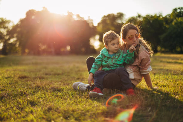 istock Curious boy, pointing on something he is curious about, waiting for explanation from his mother 1333421789