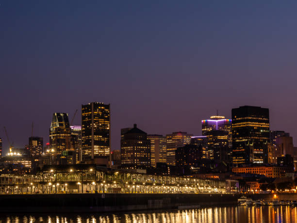 istock Downtown of Montreal panorama at dusk 1333421868