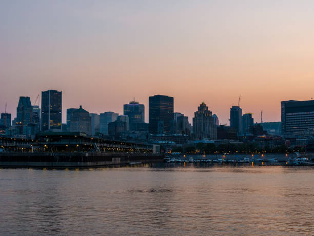 istock Downtown of Montreal panorama at dusk 1333421873