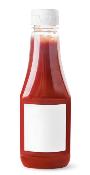 istock Ketchup bottle on a white background, mock-up. Isolated 1333424950