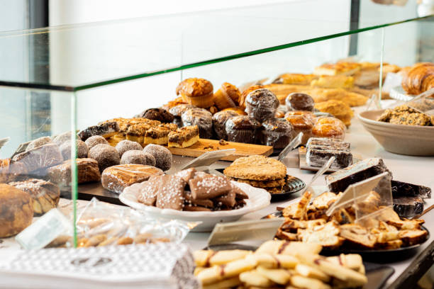 istock Delicious organic, healthy pastries made in Serbian bakery. Selective focus. 1333443811