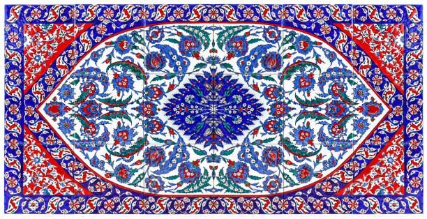 Old tiles in iznik style can be found all over the historical buildings of Istanbul