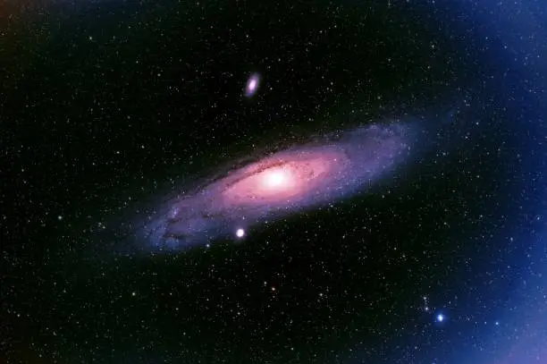 Andromeda Galaxy with Canon Ra on Celestron C11 Telescope