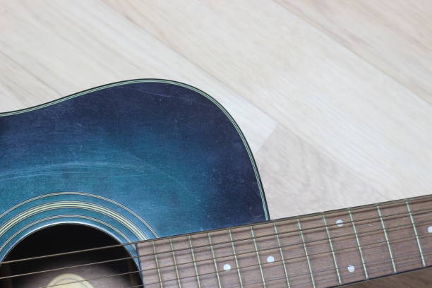 istock Close up of music guitar. 1333470720