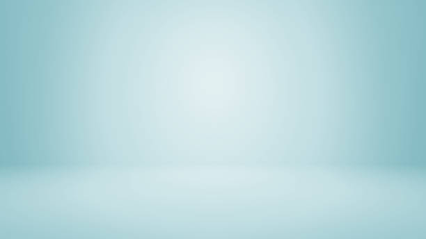 abstrakte pastell-blaugrün-farbe und farbverlauf cyan-lichthintergrund mit mintgrünen tischhintergründen zeigen produktdesign. türkis leerer raum zum zeigen. 3d-rendern der vektortextur der podiumsbühne verwischen - teal color stock-fotos und bilder