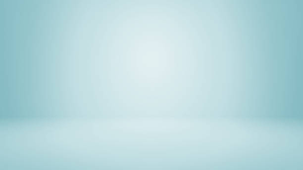istock Abstract pastel teal color and gradient cyan light background with mint green table backdrops display product design. Turquoise empty space room for showing. Blur 3D render podium stage vector texture 1333472293