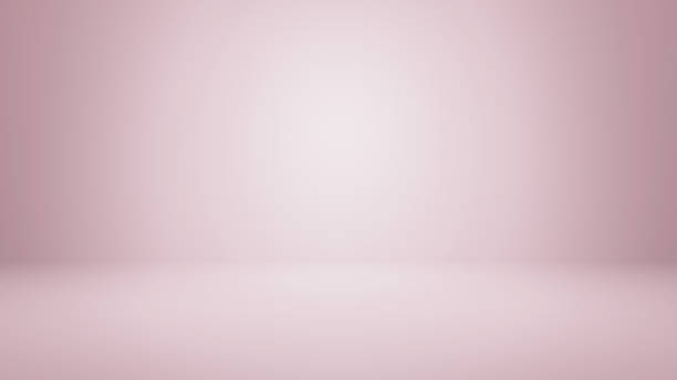 istock Abstract pastel pink color and gradient light background with studio table backdrops display product design. Blank empty space room for showing. Blur 3D render podium stage vector texture pattern. 1333472295