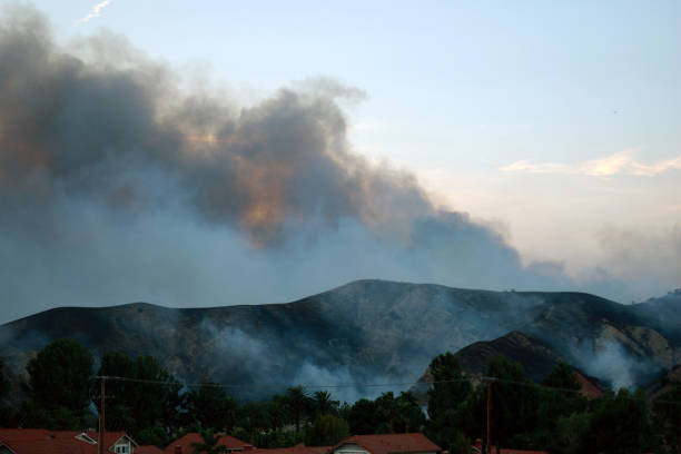istock A Smoke Cloud Above the Hills 1333472308
