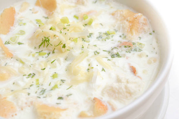istock traditional Colombian soup with milk and eggs 1333472370