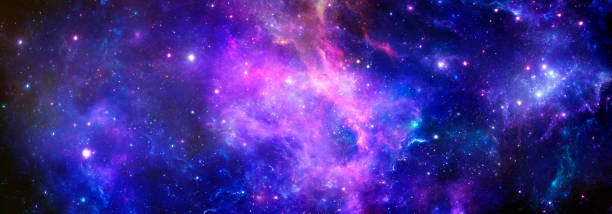istock A Deep Space Nebula with bright Stars in the universe 1333479198
