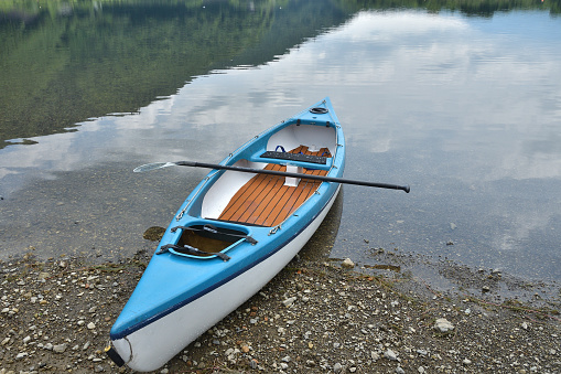 Lake Shoji and canoeing in Yamanashi prefecture.