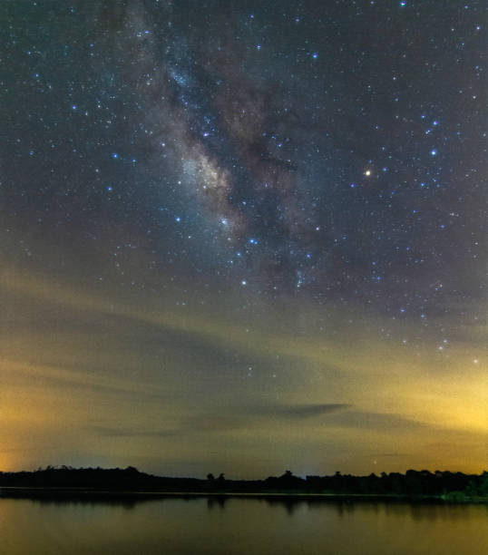 istock beautiful milky way in Thailand 1333495346