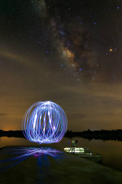 istock beautiful milky way in Thailand 1333495355