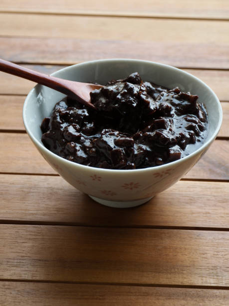 istock Jajang sauce in a ceramic bowl 1333503085