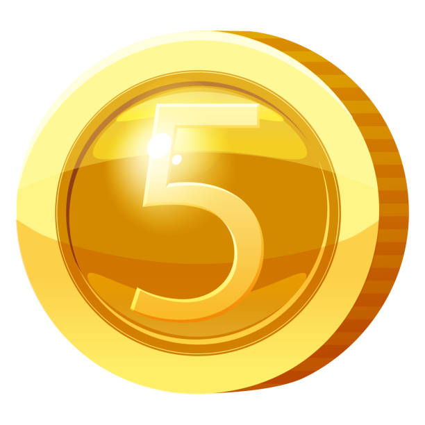 Numeros 5 De Oro - Banco de fotos e imágenes de stock - iStock Numeros 5 De Oro - Banco de fotos e imágenes de stock - iStock