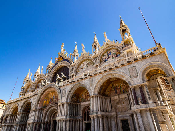 istock Facade of San Marco basilica in Venice 1333511499