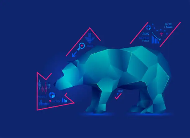 Vector illustration of polyBear