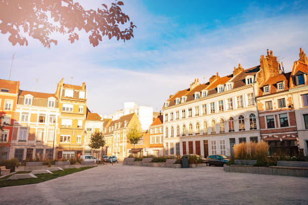 istock Place des Archives square in Lille downtown 1333520773