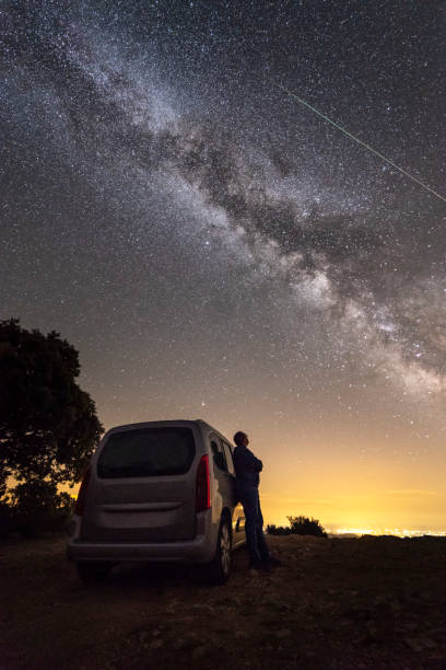 istock Road trip under the milky way 1333521059