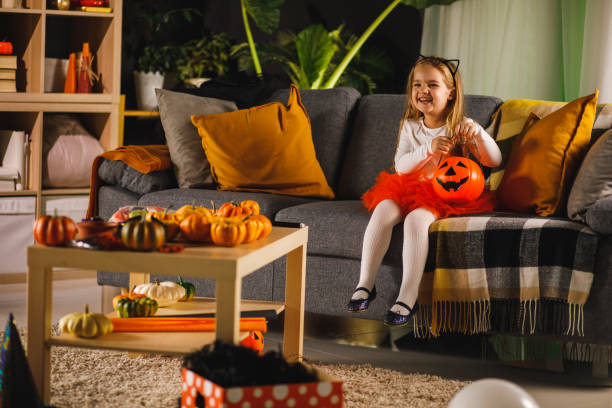 istock Excited to go trick or treating on Halloween 1333521162