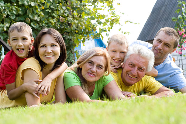 istock cute family at the nature 133352420