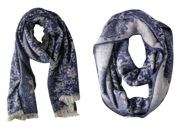 istock scarf summer. multicolored scarf. Scarf top view 1333530248