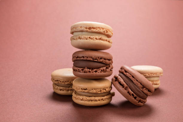 istock French macarons pastry with vanilla, coffee and chocolate flavours 1333538276