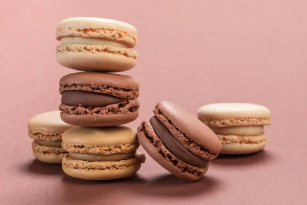 istock French macarons pastry variety with vanilla, coffee and chocolate flavours 1333539064