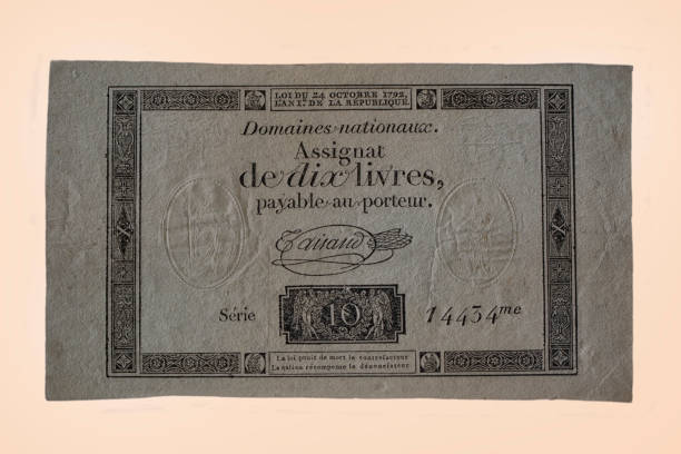 istock Assignat of 10 pounds 1333542784