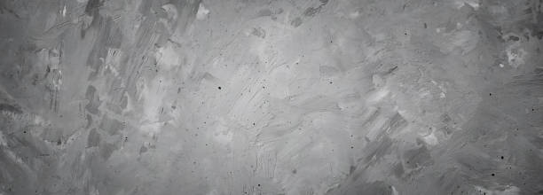 istock Gray grunge plaster texture background with rough strokes 1333543544