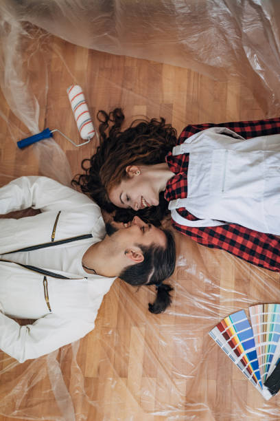istock Young couple renovating their home 1333545027