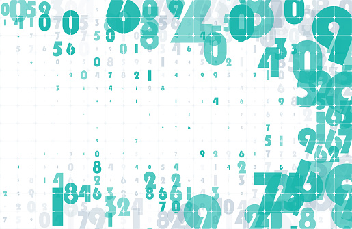 Digital Code Background Stock Illustration - Download Image Now ...