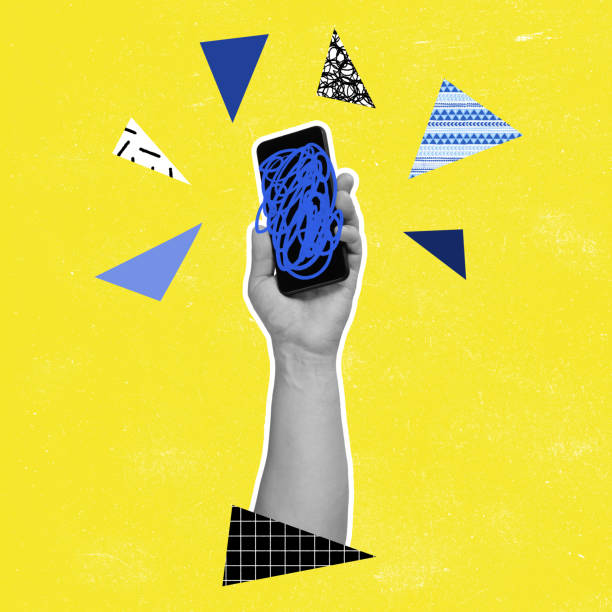 istock Hand aesthetic on bright background, artwork. Concept of human relation, community, togetherness, symbolism, surrealism. 1333562422
